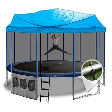 16 foot trampoline cover|in ground trampoline spring cover.